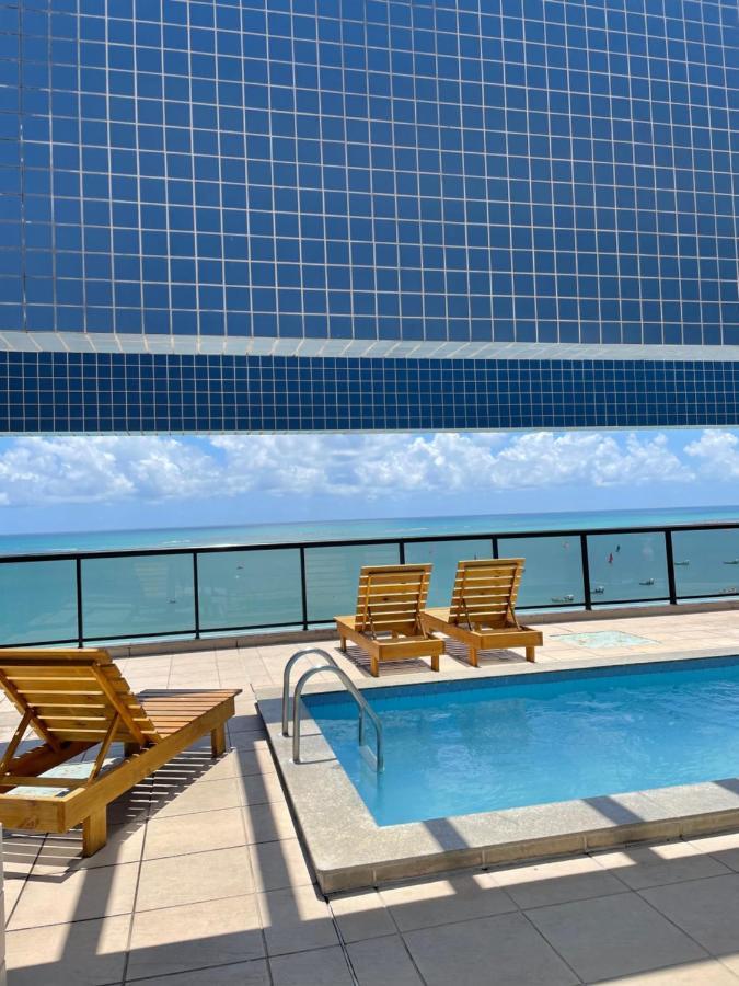 Apartamento Orla Pajucara Apartman Maceió Kültér fotó