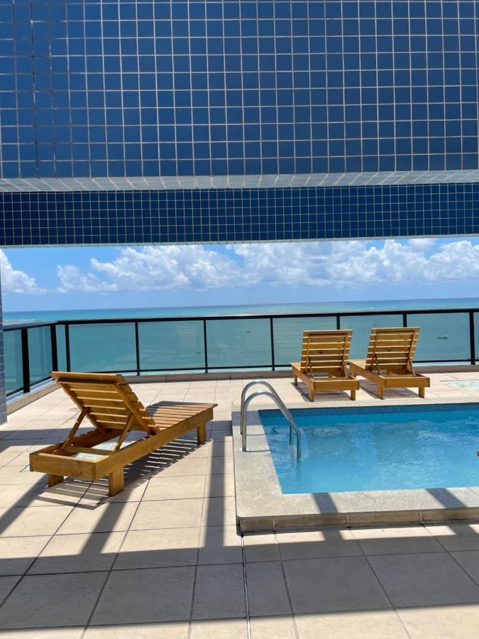Apartamento Orla Pajucara Apartman Maceió Kültér fotó